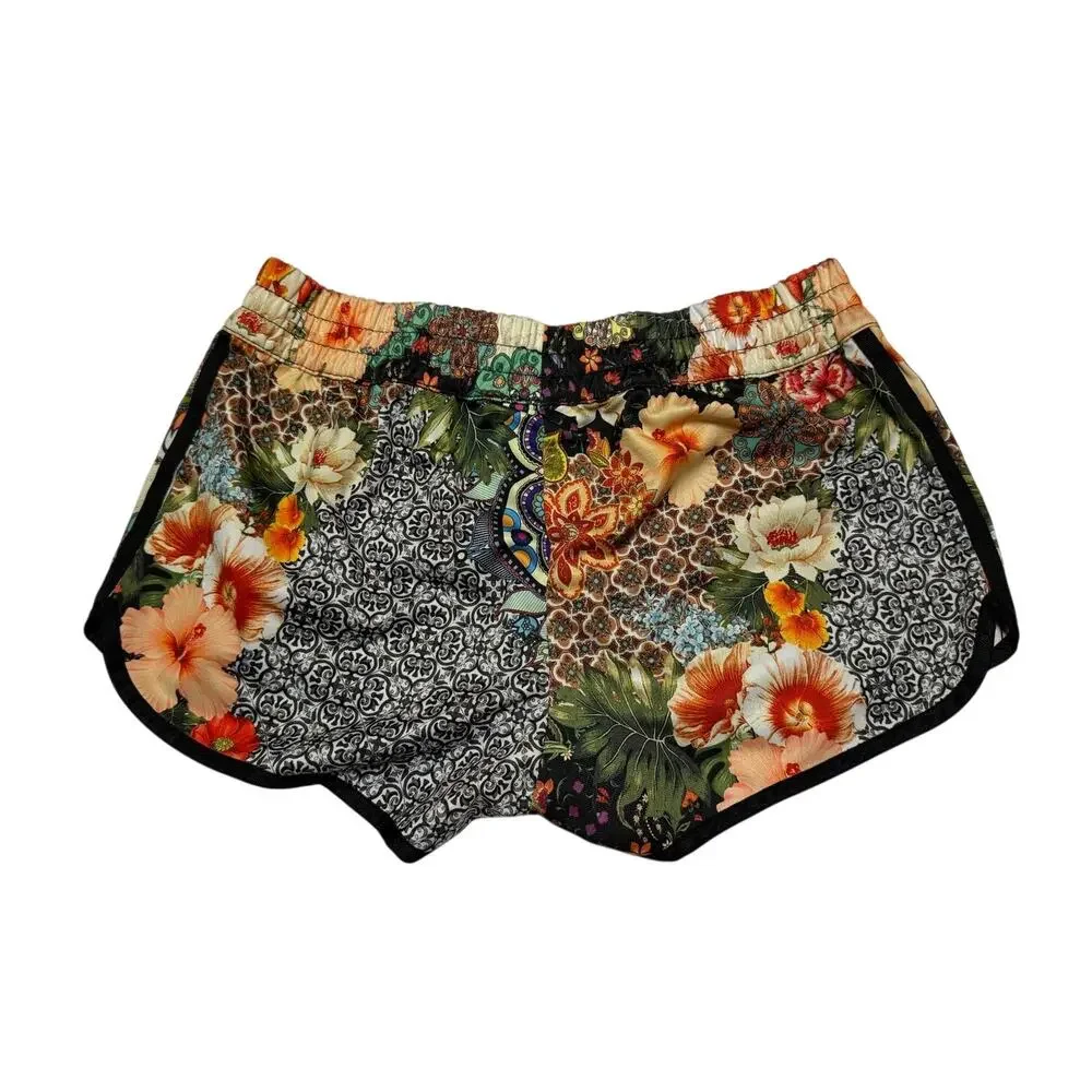 Adidas x Farm Rio Jardim Agharta Shorts Black Floral size Medium